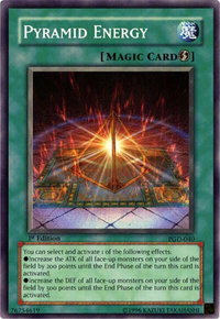 Pyramid Energy - Pharaonic Guardian (PGD) #PGD-040 - Common / Short Print YuGiOh Trading Card