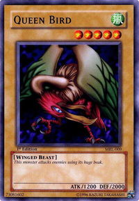 Queen Bird - Magic Ruler (MRL-EN) #MRL-009 - Common / Short Print YuGiOh Trading Card