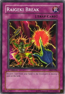 Raigeki Break - Pharaonic Guardian (PGD) #PGD-096 - Common / Short Print YuGiOh Trading Card