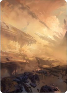 Plains Art Card (7/81) - Art Series: Zendikar Rising (ASZNR) #7 - Special Magic: The Gathering Trading Card