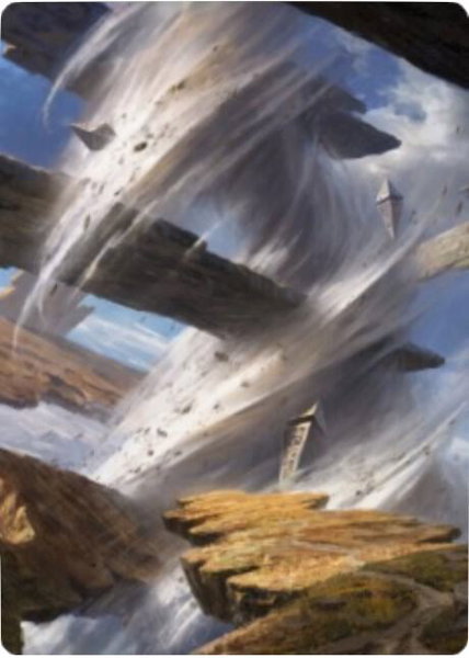 Plains Art Card (8/81) - Art Series: Zendikar Rising Magic: The Gathering trading card