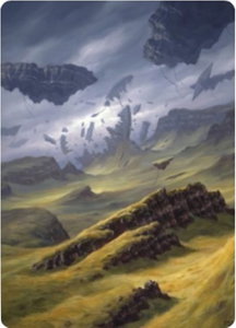 Plains Art Card (9/81) - Art Series: Zendikar Rising (ASZNR) #9 - Special Magic: The Gathering Trading Card