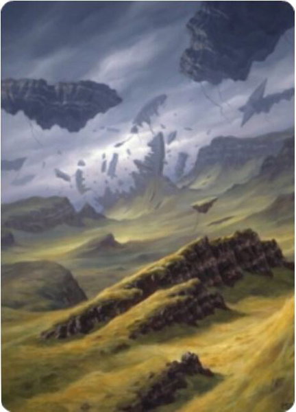 Plains Art Card (9/81) trading card from Art Series: Zendikar Rising Plains Art Card (9/81) - Art Series: Zendikar Rising Magic: The Gathering trading card