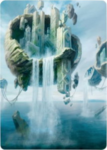 Island Art Card (11/81) - Art Series: Zendikar Rising (ASZNR) #11 - Special Magic: The Gathering Trading Card