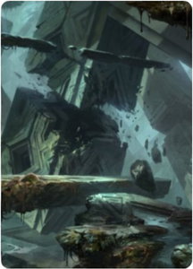 Swamp Art Card (15/81) - Art Series: Zendikar Rising (ASZNR) #15 - Special Magic: The Gathering Trading Card