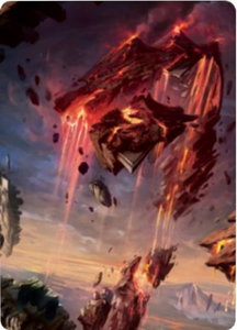 Mountain Art Card (17/81) - Art Series: Zendikar Rising (ASZNR) #17 - Special Magic: The Gathering Trading Card