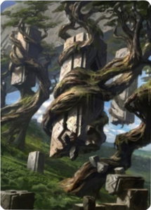 Forest Art Card (20/81) - Art Series: Zendikar Rising (ASZNR) #20 - Special Magic: The Gathering Trading Card