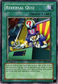 Reversal Quiz - Pharaonic Guardian (PGD) #PGD-092 - Common / Short Print YuGiOh Trading Card