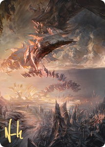 Needleverge Pathway Art Card (Gold-Stamped Signature) - Art Series: Zendikar Rising (ASZNR) #27 - Special Magic: The Gathering Trading Card
