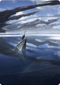 Seachrome Coast Art Card - Art Series: Zendikar Rising (ASZNR) #31 - Special Magic: The Gathering Trading Card