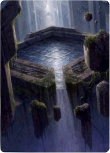 Morphic Pool Art Card - Art Series: Zendikar Rising (ASZNR) #32 - Special Magic: The Gathering Trading Card