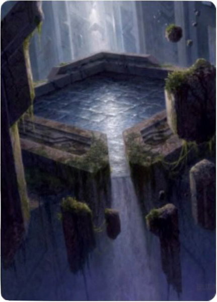 Morphic Pool Art Card trading card from Art Series: Zendikar Rising Morphic Pool Art Card - Art Series: Zendikar Rising Magic: The Gathering trading card