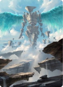 Celestial Colonnade Art Card - Art Series: Zendikar Rising (ASZNR) #33 - Special Magic: The Gathering Trading Card