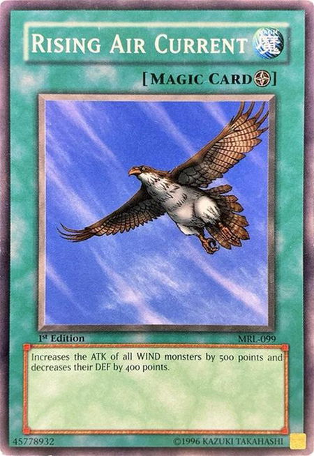 Rising Air Current - Magic Ruler YuGiOh trading card