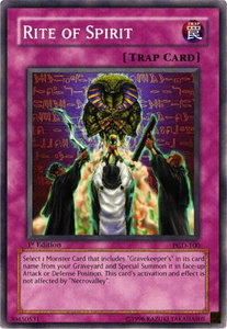 Rite of Spirit - Pharaonic Guardian (PGD) #PGD-100 - Common / Short Print YuGiOh Trading Card