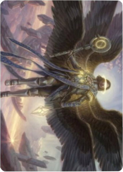 Angel of Destiny Art Card - Art Series: Zendikar Rising Magic: The Gathering trading card