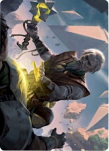 Expedition Healer Art Card - Art Series: Zendikar Rising (ASZNR) #39 - Special Magic: The Gathering Trading Card