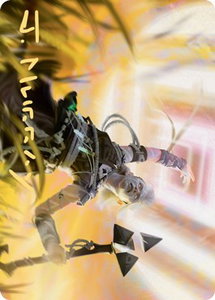 Kor Celebrant Art Card (Gold-Stamped Signature) - Art Series: Zendikar Rising (ASZNR) #41 - Special Magic: The Gathering Trading Card