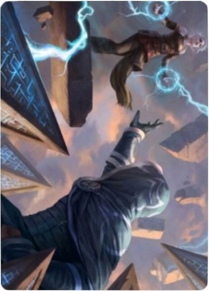 Nahiri's Binding Art Card trading card from Art Series: Zendikar Rising Nahiri's Binding Art Card - Art Series: Zendikar Rising Magic: The Gathering trading card