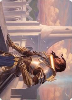 Tazri, Beacon of Unity Art Card - Art Series: Zendikar Rising Magic: The Gathering trading card