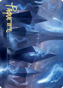 Sea Gate Restoration Art Card (Gold-Stamped Signature) - Art Series: Zendikar Rising (ASZNR) #49 - Special Magic: The Gathering Trading Card