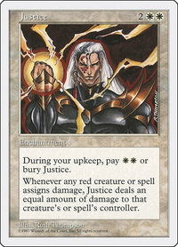 Justice - Fifth Edition (5ED) #41 - Uncommon Magic: The Gathering Trading Card