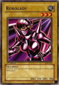 Robolady - Legacy of Darkness (LOD) #LOD-054 - Common / Short Print YuGiOh Trading Card