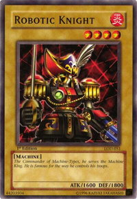 Robotic Knight - Legacy of Darkness (LOD) #LOD-051 - Common / Short Print YuGiOh Trading Card