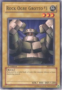 Rock Ogre Grotto #1 - Metal Raiders (MRD) #MRD-004 - Common / Short Print YuGiOh Trading Card