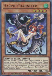 Harpie Channeler - The Lost Art Promotion (LART) #LART-EN022 - Ultra Rare YuGiOh Trading Card