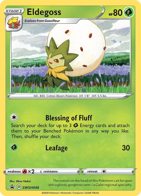 Eldegoss - SWSH046 - SWSH: Sword & Shield Promo Cards Pokémon trading card