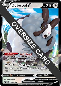 Dubwool V - SWSH049 - Jumbo Cards (PR) #SWSH049 - Promo Pokémon Trading Card