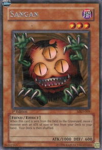 Sangan - Metal Raiders (MRD) #MRD-069 - Rare YuGiOh Trading Card