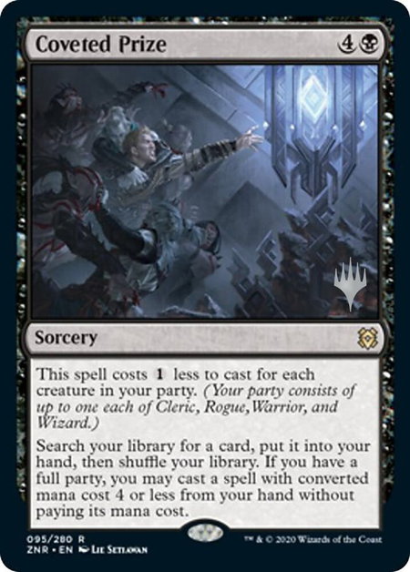 Coveted Prize - Promo Pack: Zendikar Rising Magic: The Gathering trading card