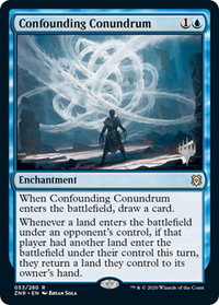 Confounding Conundrum - Promo Pack: Zendikar Rising (PPZNR) #53p - Rare Magic: The Gathering Trading Card