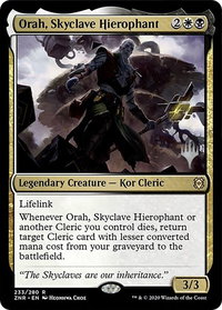 Orah, Skyclave Hierophant - Promo Pack: Zendikar Rising (PPZNR) #233p - Rare Magic: The Gathering Trading Card