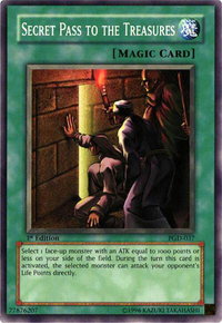 Secret Pass to the Treasures - Pharaonic Guardian (PGD) #PGD-037 - Common / Short Print YuGiOh Trading Card