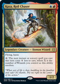 Kaza, Roil Chaser - Promo Pack: Zendikar Rising (PPZNR) #225p - Rare Magic: The Gathering Trading Card
