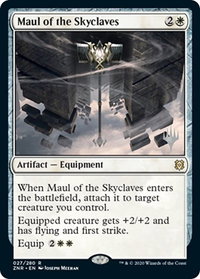 Maul of the Skyclaves - Promo Pack: Zendikar Rising (PPZNR) #27p - Rare Magic: The Gathering Trading Card