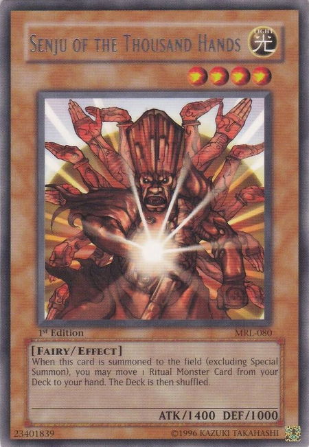 Senju of the Thousand Hands - Magic Ruler YuGiOh trading card
