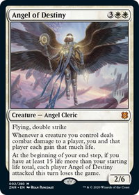 Angel of Destiny - Promo Pack: Zendikar Rising (PPZNR) #2p - Mythic Magic: The Gathering Trading Card