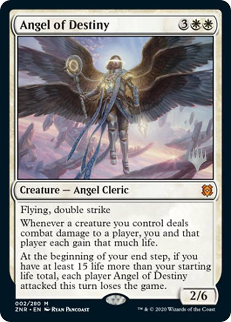 Angel of Destiny - Promo Pack: Zendikar Rising Magic: The Gathering trading card