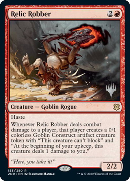 Relic Robber - Promo Pack: Zendikar Rising Magic: The Gathering trading card