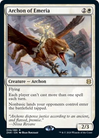 Archon of Emeria - Promo Pack: Zendikar Rising (PPZNR) #4p - Rare Magic: The Gathering Trading Card