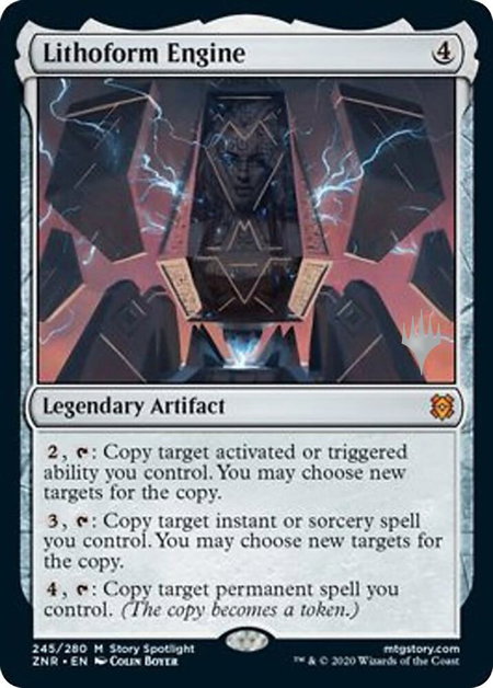 Lithoform Engine - Promo Pack: Zendikar Rising Magic: The Gathering trading card