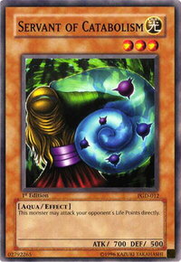 Servant of Catabolism - Pharaonic Guardian (PGD) #PGD-012 - Common / Short Print YuGiOh Trading Card