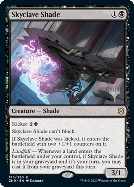 Skyclave Shade - Promo Pack: Zendikar Rising Magic: The Gathering trading card