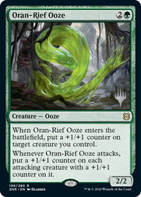 Oran-Rief Ooze - Promo Pack: Zendikar Rising (PPZNR) #198p - Rare Magic: The Gathering Trading Card
