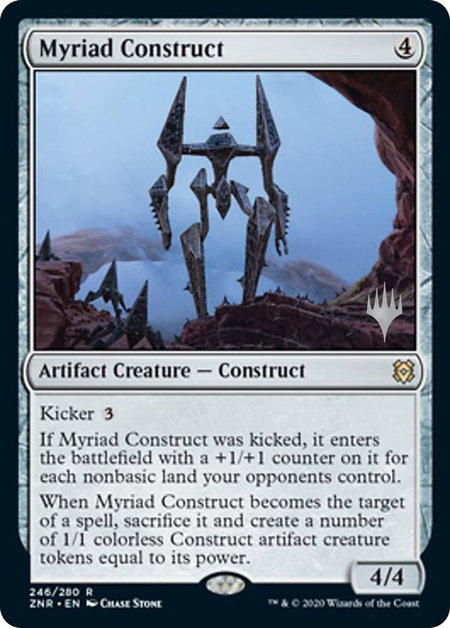 Myriad Construct - Promo Pack: Zendikar Rising Magic: The Gathering trading card