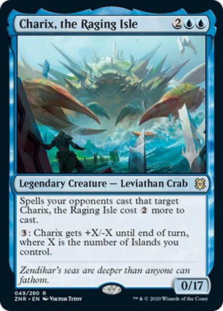 Charix, the Raging Isle - Promo Pack: Zendikar Rising Magic: The Gathering trading card